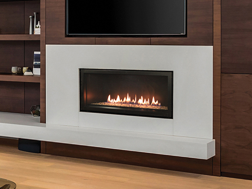 White Mountain Hearth FPP26E Liner Accessory for Vail VFD26 Vent-Free  Fireplace, Banded Brick